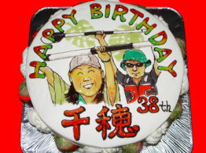 千穂さん　おめでとう！