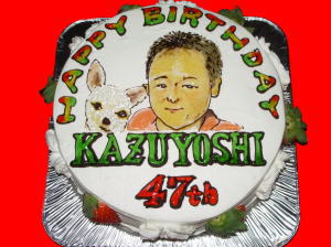 KAZUYOSHIさん　おめでとう！