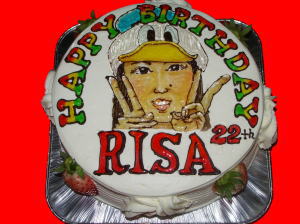 RISAさん　おめでとう！
