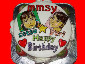 SETSU&YURI 　おめでとう！