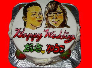 ゆうこさん＆だいきさん　結婚おめでとう！