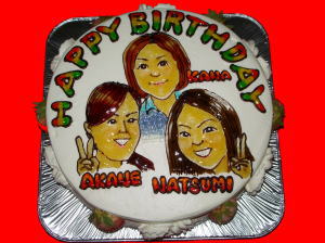 あかね・かな・なつみ　おめでとう！