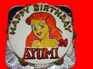 鮎美さん　おめでとう！