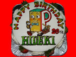 ＨＩＤＥＫＩさん　おめでとう！