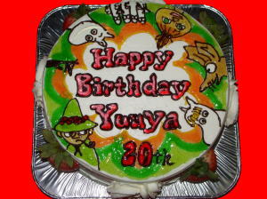 ゆうやさん　おめでとう！