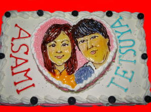 哲也＆朝美　結婚おめでとう！