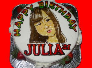ＪＵＬＩＡさん　おめでとう！