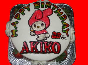 ＡＫＩＫＯさん　　おめでとう！