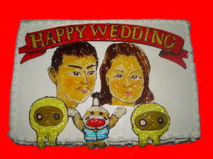 結婚　おめでとう！