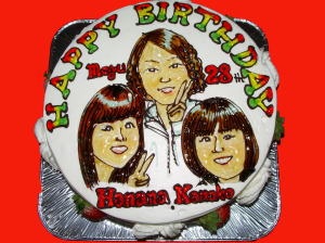Ｈanana&Kanako&Meguおめでとう！