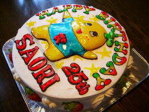 SAORIさん　おめでとう！