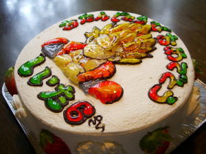 しいたくん　おめでとう！