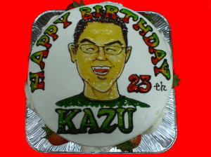 ＫＡＺＵくん　おめでとう！