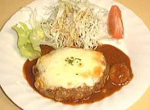 チーズハンバーグ