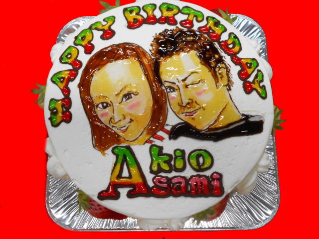 AKITO+ASAMIさん　おめでとう！
